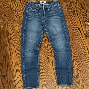 Paige low rise denim